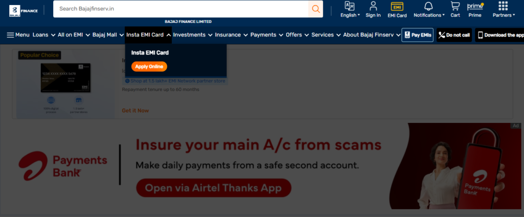 How to Apply for Bajaj Finance Card: Eligibility, Documents and Benefits Bajaj Finance Card