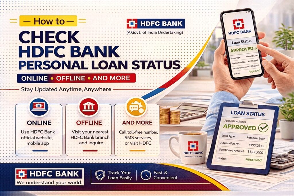 HDFC Personal Loan status