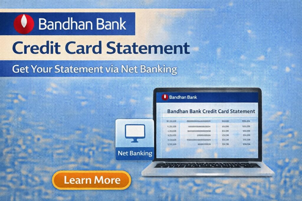 Bandhan Bank Credit Card Statement