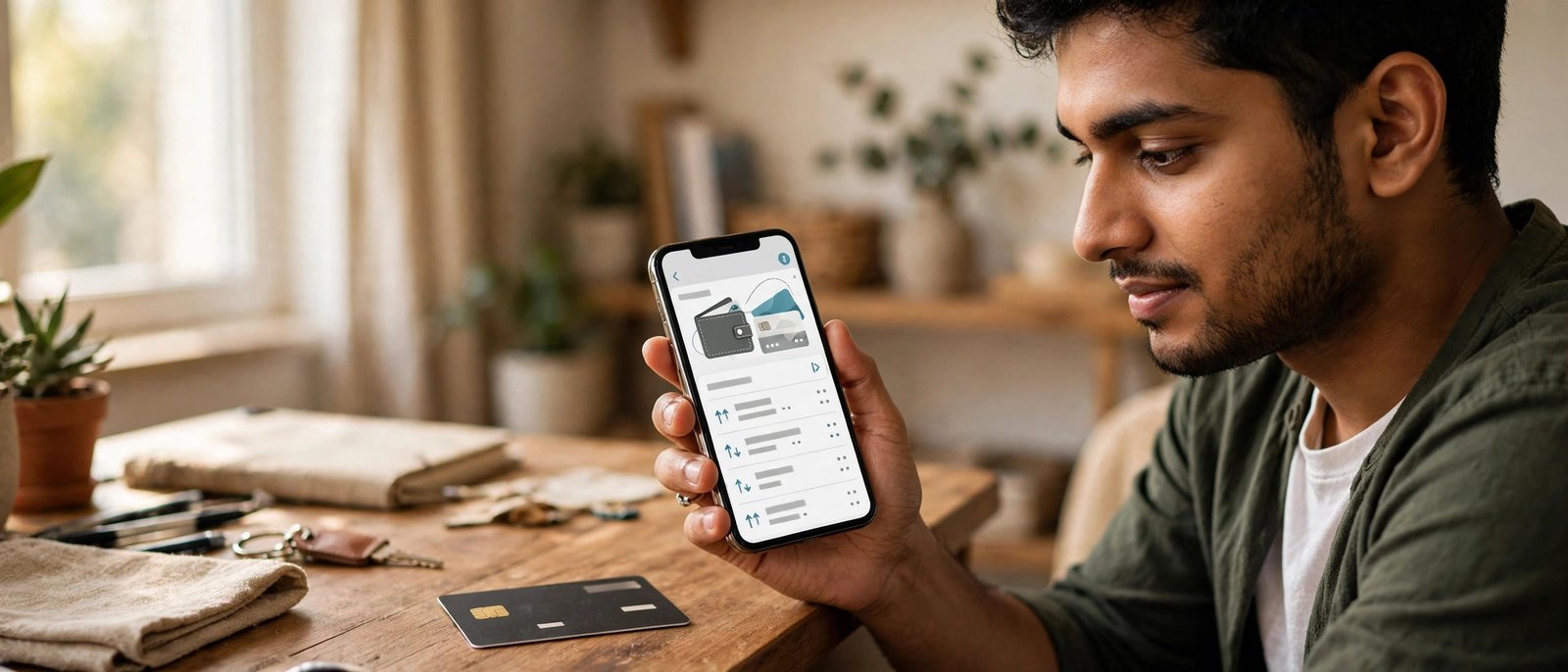 Paytm Debit Card: How to Apply, Activate & Charges Paytm debit card kept beside a smartphone at home