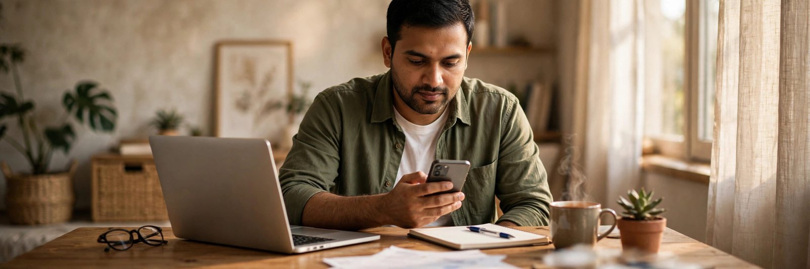 Checking PNB KYC status on a mobile phone