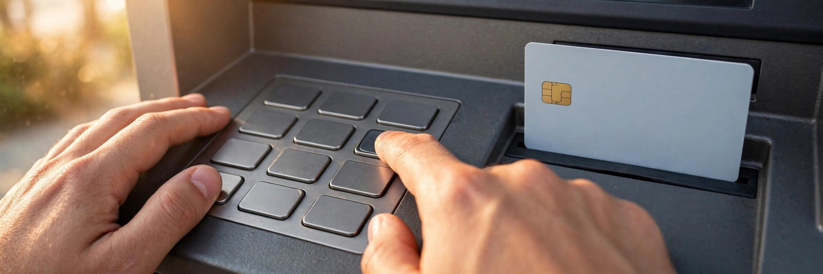 SBI Credit Card Delivery Status: Track Dispatch & Activate Setting the PIN for a new SBI credit card at an ATM