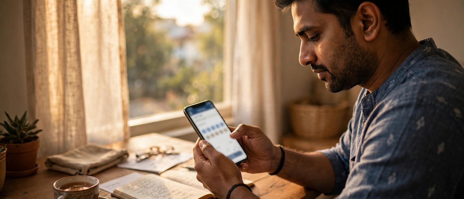 How to apply for a Ujjivan Small Finance Bank Personal Loan? And status check online and offline method: Entering an OTP to check Ujjivan loan status on a smartphone